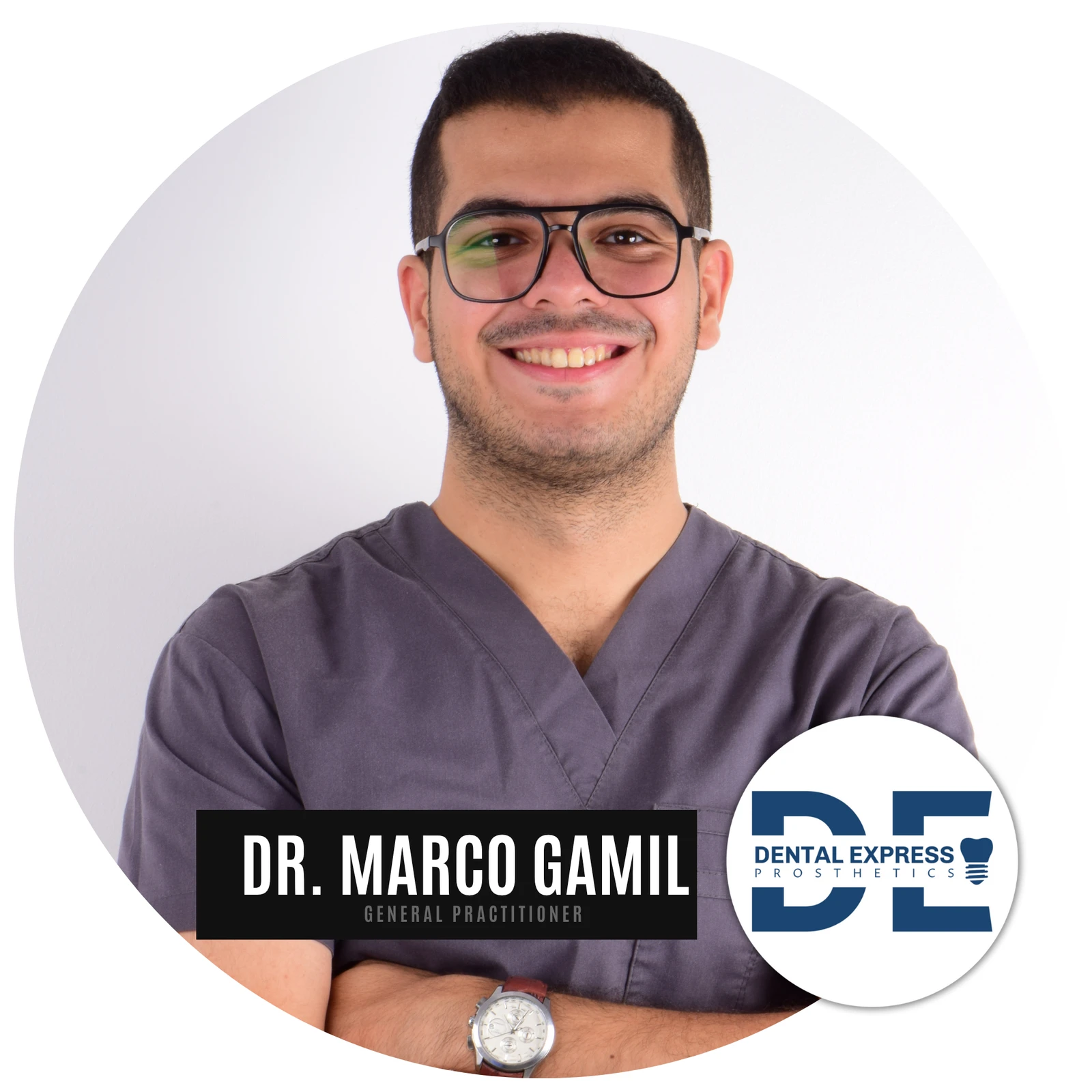 Portrait of Dr. Marco Gamil, supplied by Dental Express